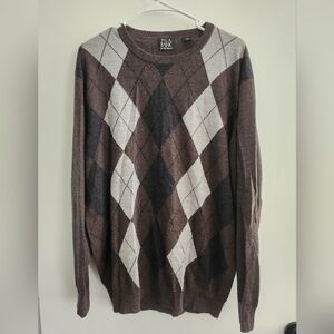 Jos. A. Bank Signature Collection 100% Merino Wool Sweater Men's XL